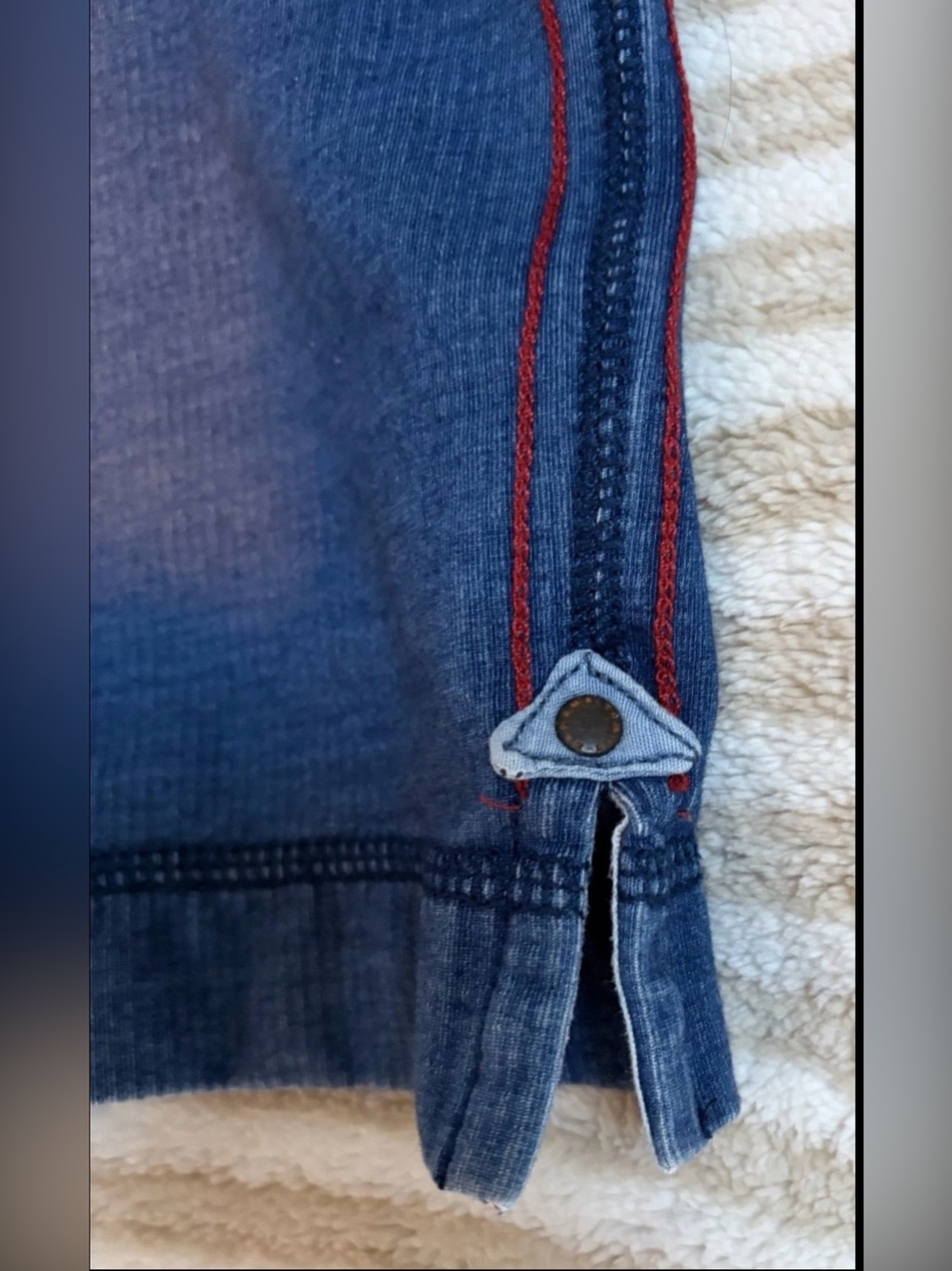 Tommy Bahama Men's Navy Blue Half-Zip Sweater - Picture 2 of 13